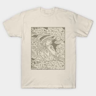 Mucha Lady (beige) T-Shirt